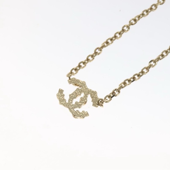 CHANEL COCO Mark Necklace metal Gold - Picture 8 of 10